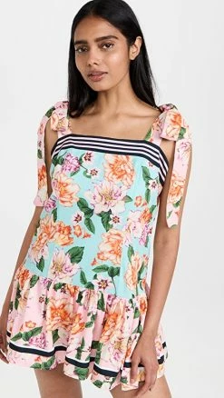 New ✔️ Agua Bendita Joaquina Mini ???? Dress Multicolor ????