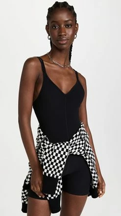 Top 10 ???? Alo Yoga Alosoft Suns Out Onesie Black ????