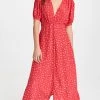 Hot Sale ???? FAITHFULL THE BRAND Bellavista Midi ???? Dress Sunset Floral Print ????