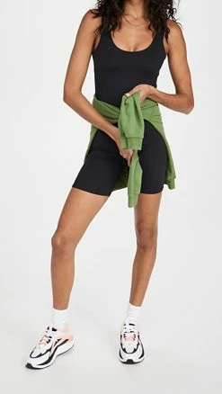 Best Pirce ✨ Girlfriend Collective Bike Unitard Black ????