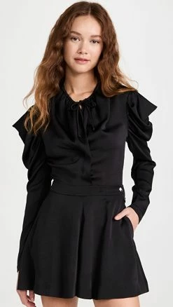 Best Pirce ???? IRO Lamas Romper Black ????