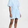 New ???? Jonathan Simkhai Echo Pleated Organdy Bubble Hem Mini ???? Dress Cove ????