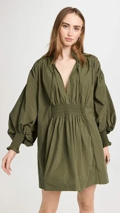 Cheapest ???? Lee Mathews Annie Mini ???? Dress Juniper ????