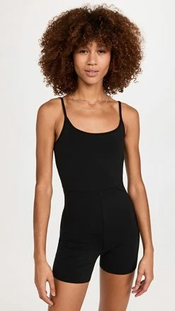 Top 10 ???? MWL By Madewell Knit Biker Romper True Black ✨