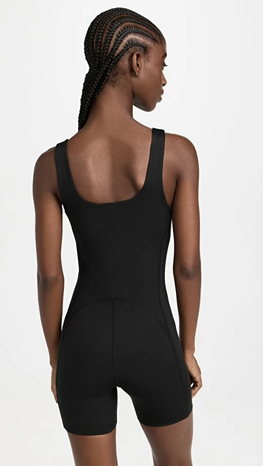 Cheapest ⌛ MWL By Madewell Short Unitard 5" True Black ???? 2 Cheapest ⌛ MWL By Madewell Short Unitard 5" True Black ???? - Image 2