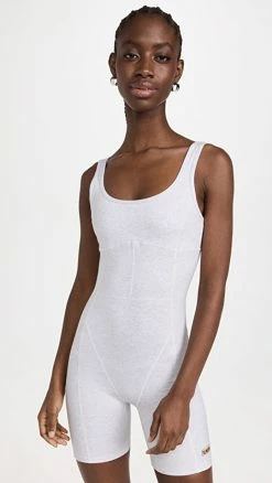 Top 10 ???? P.E NATION Challenge Bodysuit Grey Marl ????