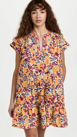 Coupon ???? Saloni Ashley B ???? Dress Mango Sunflower ⭐