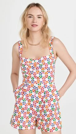 Hot Sale ???? Saloni Rachel Romper RAINBOW STAR ????