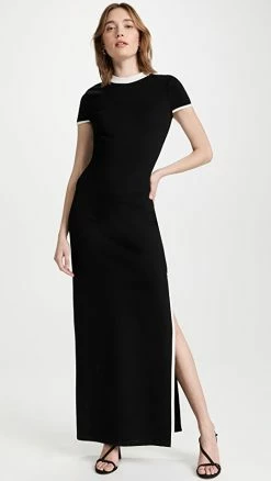 Brand new ❤️ STAUD Limes ???? Dress Black/White ????