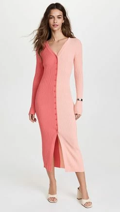 Deals ???? STAUD Shoko Sweater Bittersweet/Peach ????