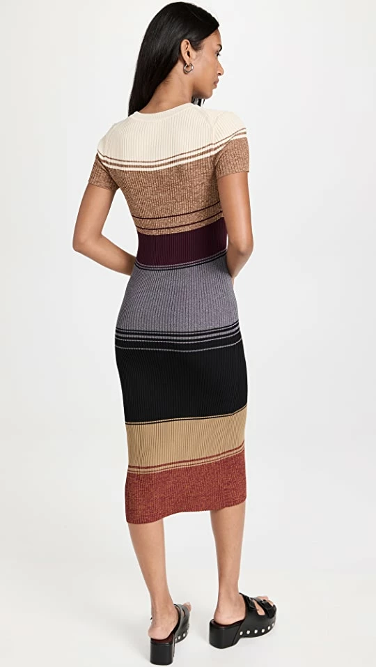 Best reviews of ???? STAUD Colleen ???? Dress Sahara Stripe ???? 2 Best reviews of ???? STAUD Colleen ???? Dress Sahara Stripe ???? - Image 2
