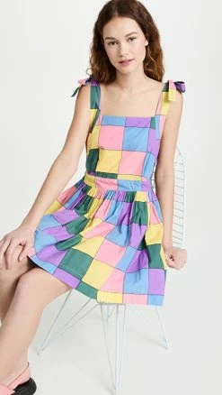 Cheap ???? SWF Tie Up Pinafore ???? Dress Cuixmala ????