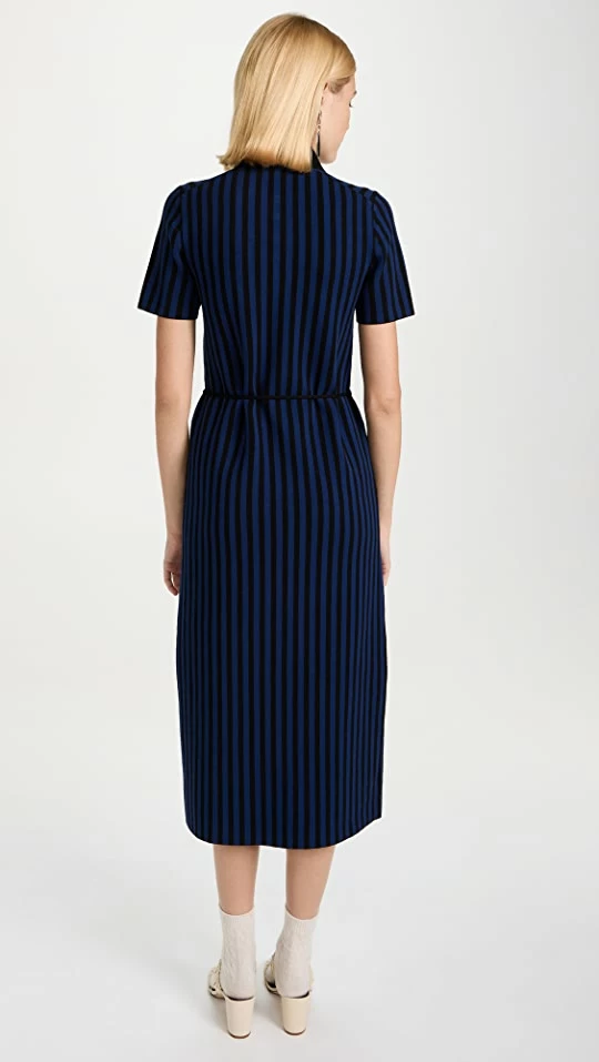 Deals ???? Tory Burch Plaited Rib Polo ???? Dress Navy/Black ???? 2 Deals ???? Tory Burch Plaited Rib Polo ???? Dress Navy/Black ???? - Image 2
