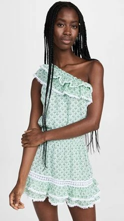 Wholesale ⭐ Temptation Positano Colorado Fantasia ???? Dress Pois Green ✔️