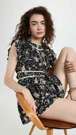 Cheap ???? Ulla Johnson Endah Romper Rainforest ????