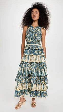 New ✔️ Ulla Johnson Ariah Sleeveless ???? Dress Lanai ⭐