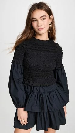 Budget ???? Ulla Johnson Nadia ???? Dress Noir ????