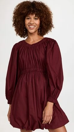 Best deal ???? Ulla Johnson Martine ???? Dress Bordeaux ????