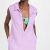 Best Sale ???? Year Of Ours Weekend Terry Romper Violet ????